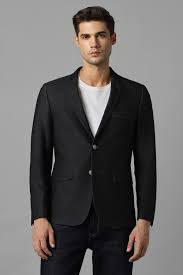 Modern Black Blazer