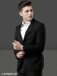 Modern Black Blazer
