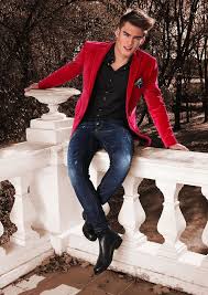 Formal Red Blazer